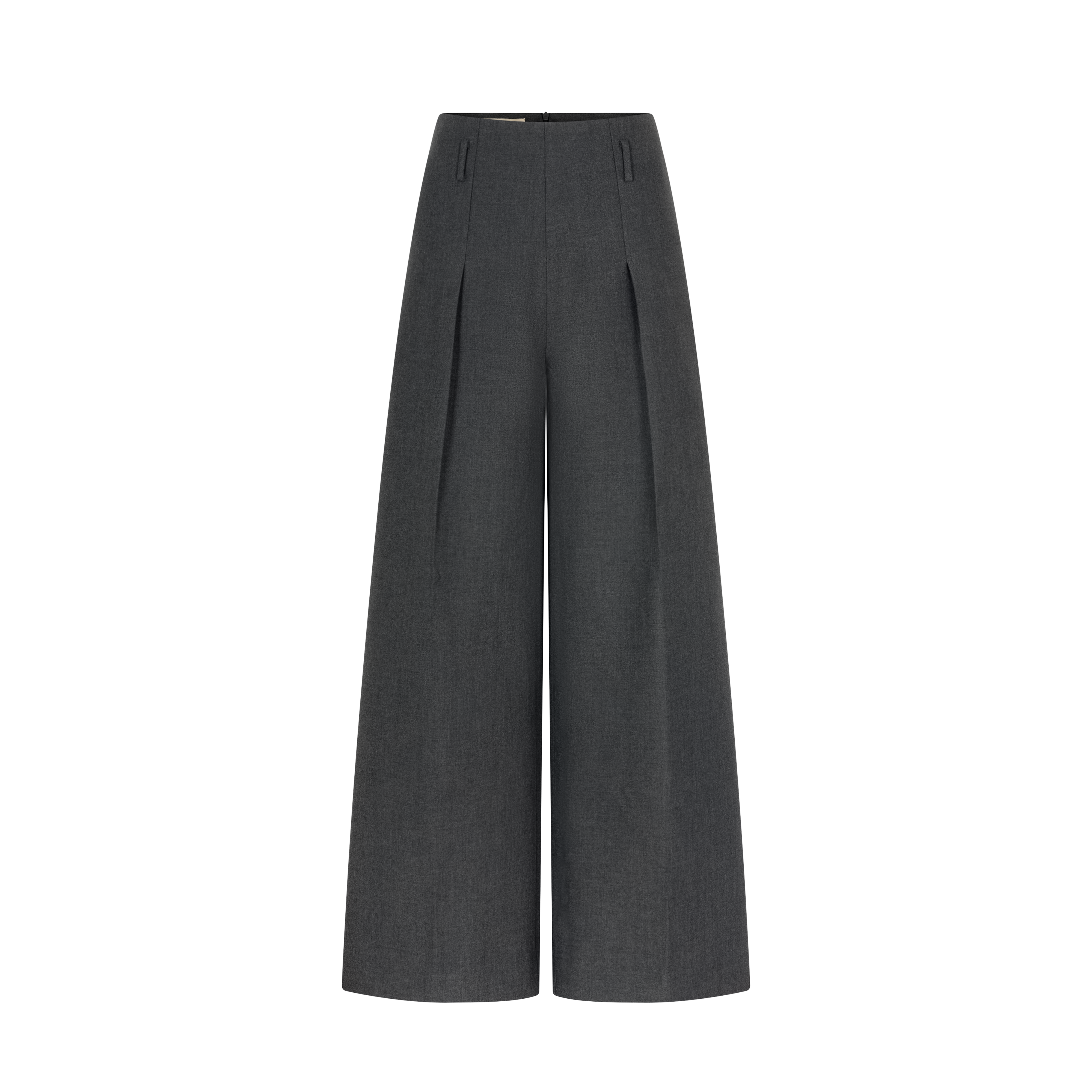 Tailored Grey Pleated Pants – Ninetwofive Society