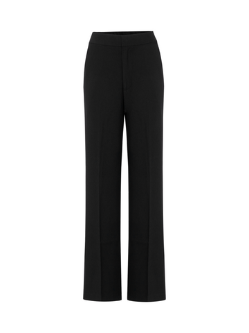 Black Straight Leg Trousers