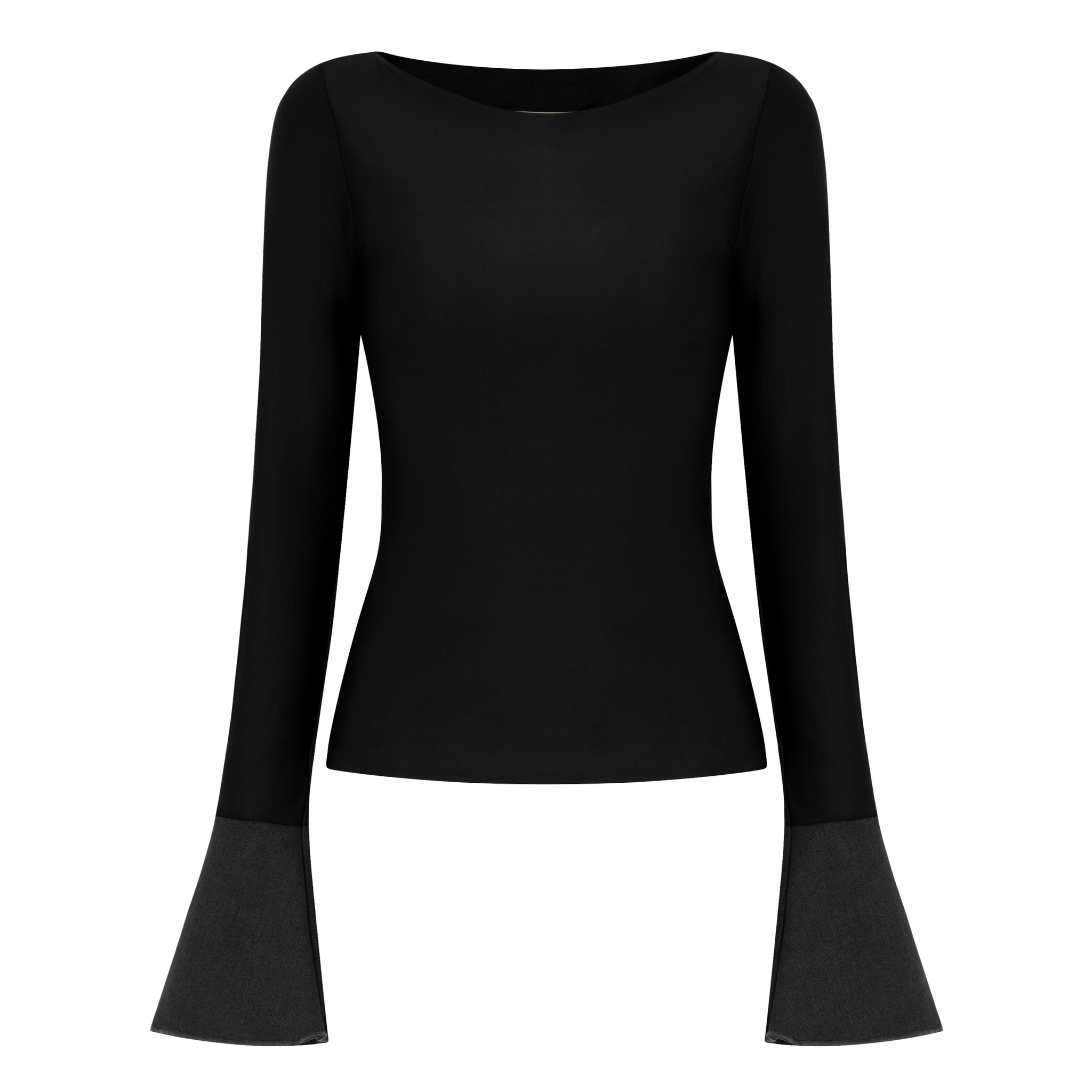 Black Long Sleeve Top