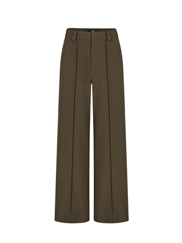 Brown Wide Leg Trousers